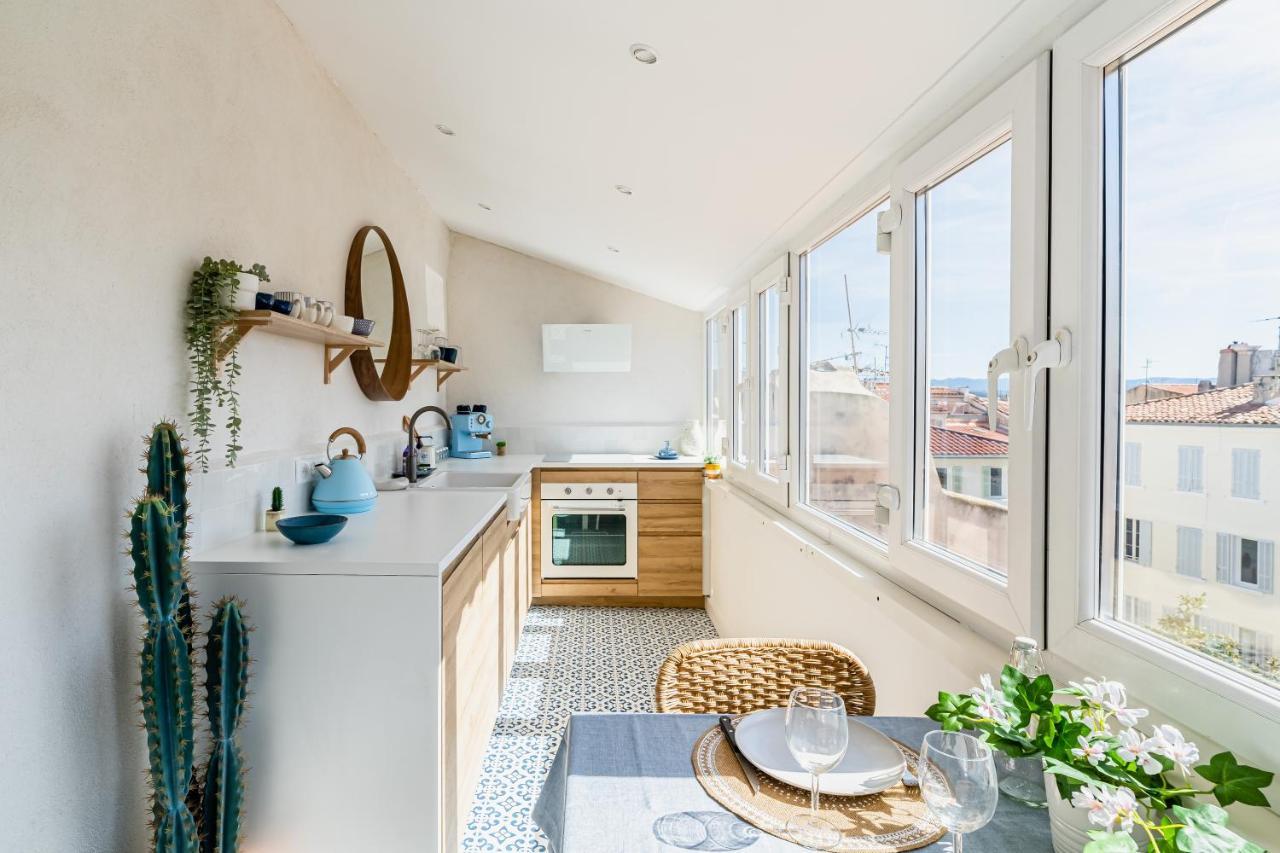 Casa Belvedere - Duplex Atypique Avec Vue Feerique & Parking Souterrain La Ciotat Esterno foto